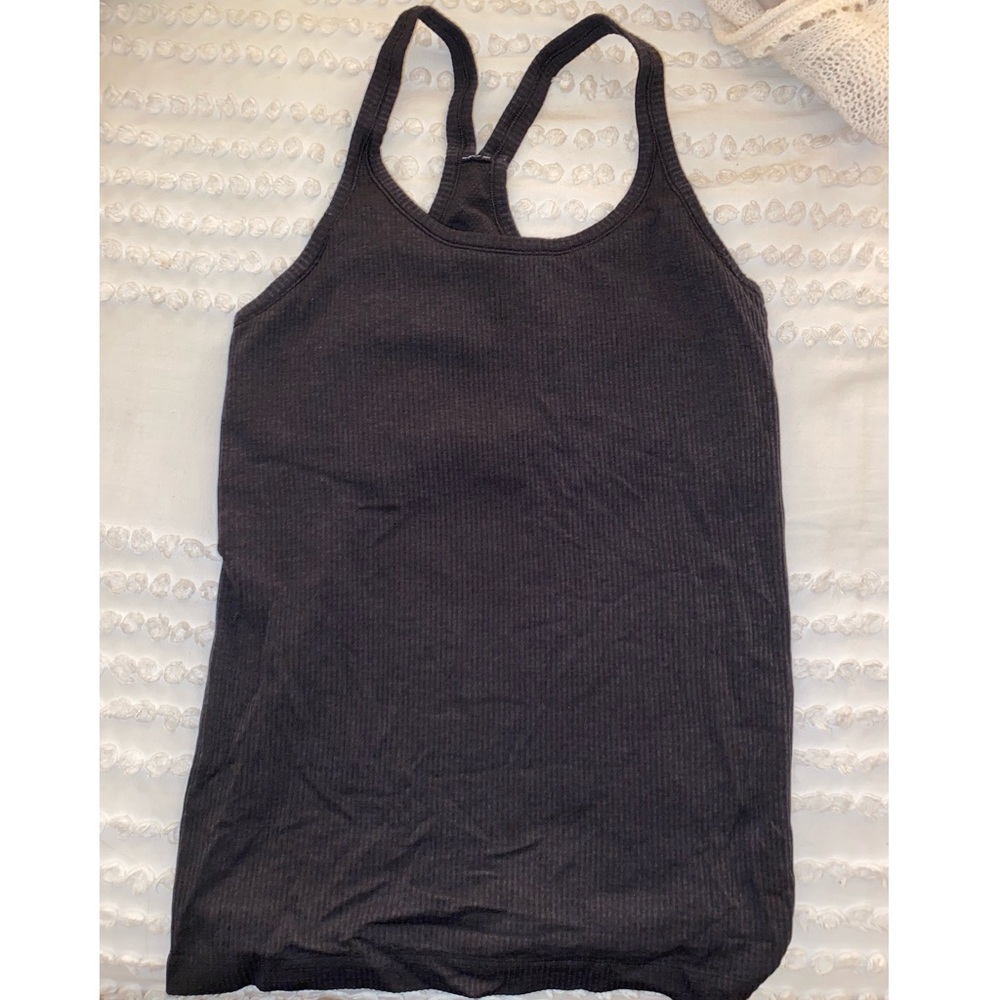 Grey Lululemon Tank Top
